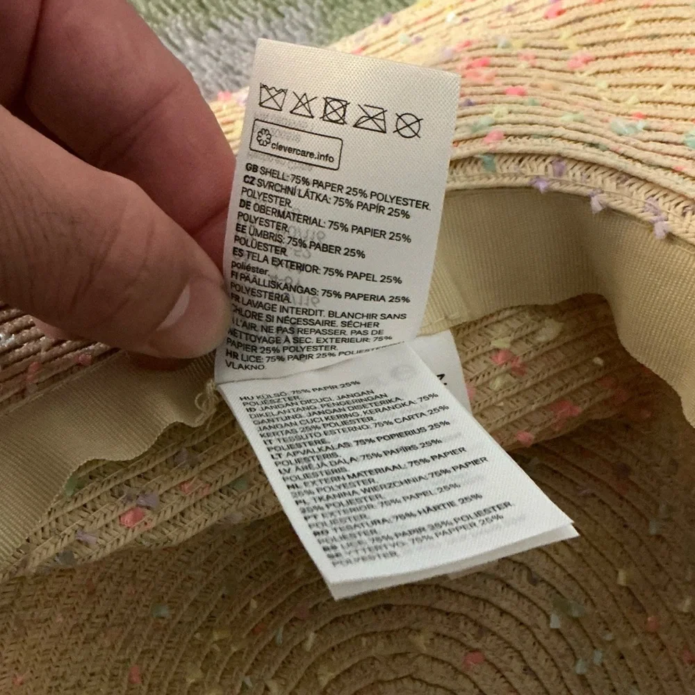 H&M Nepped Straw Hat for Kids